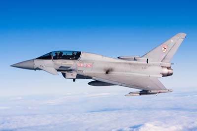 Typhoon Air to Air photography