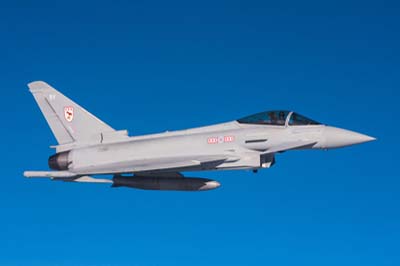 Typhoon Air to Air photography