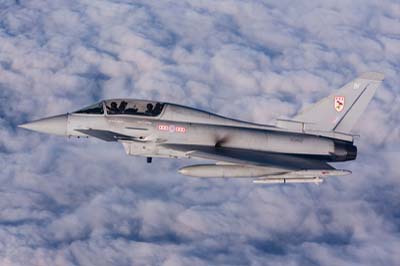 Typhoon Air to Air photography