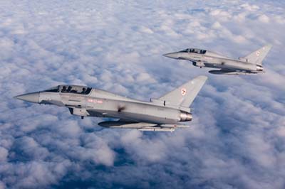 Typhoon Air to Air photography