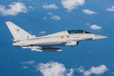 Typhoon Air to Air photography