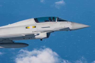 Typhoon Air to Air photography