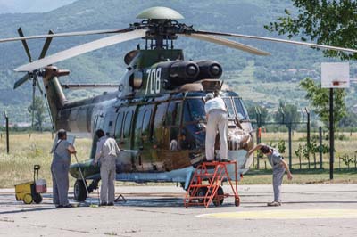 Bulgarian Air Force AS.532 Cougars