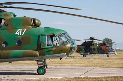 Bulgarian Air Force AS.532 Cougars