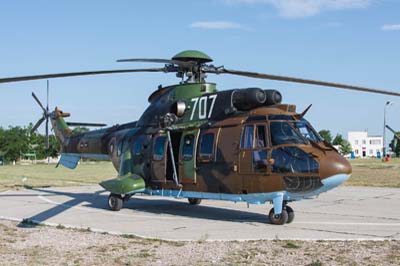 Bulgarian Air Force AS.532 Cougars