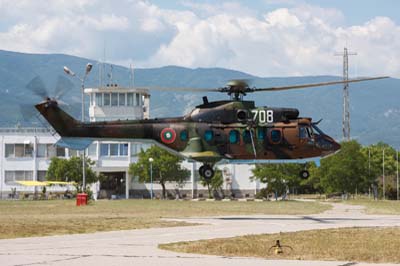 Bulgarian Air Force AS.532 Cougars