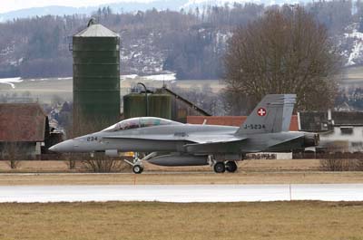 Aviation Photography Payerne F18 Hornet