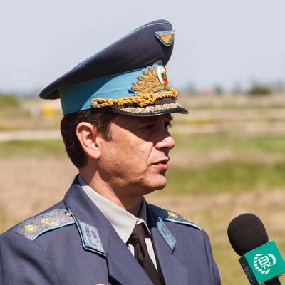 Major-General Konstantin Popov, Chief of Staff, Bulgarian Air Force, image 101_2869w5 Aviation Photography Bulgaria