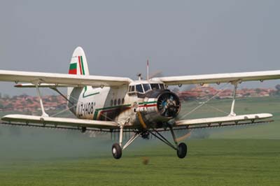 Bulgarian Antonov An-2 Crop Sprayers