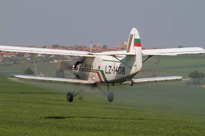 Bulgarian Antonov An-2 Crop Sprayers