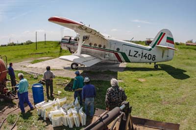 Bulgarian Antonov An-2 Crop Sprayers