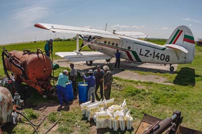 Bulgarian Antonov An-2 Crop Sprayers