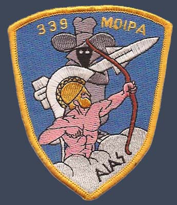 339 Mira badge (see www,Air Force.gr for patches) Hellenic Air Force Andravida