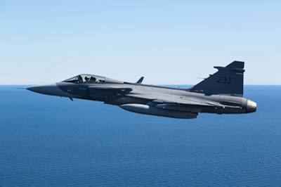 Swedish Air Force (Flygvapnet), Gripen air to air