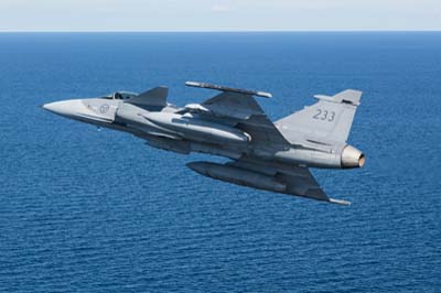 Swedish Air Force (Flygvapnet), Gripen air to air