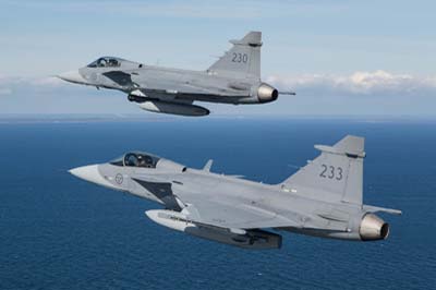 Swedish Air Force (Flygvapnet), Gripen air to air