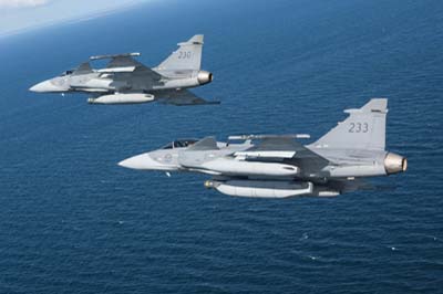 Swedish Air Force (Flygvapnet), Gripen air to air