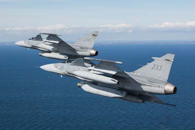 Swedish Air Force (Flygvapnet), Gripen air to air