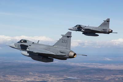 Swedish Air Force (Flygvapnet), Gripen air to air