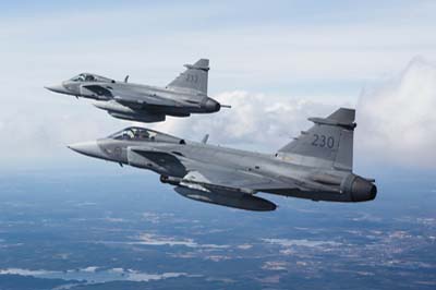 Swedish Air Force (Flygvapnet), Gripen air to air