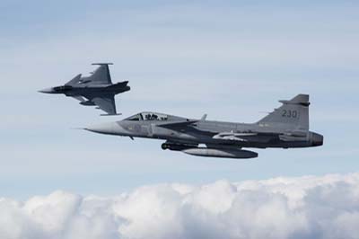 Swedish Air Force (Flygvapnet), Gripen air to air