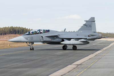 Ronneby Swedish Air Force Gripen