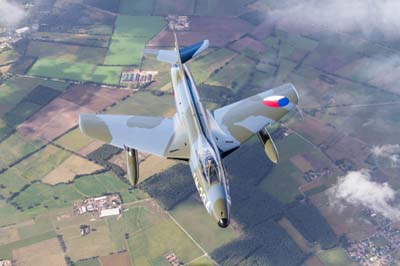 Hawker Hunter F.6A Air to Air