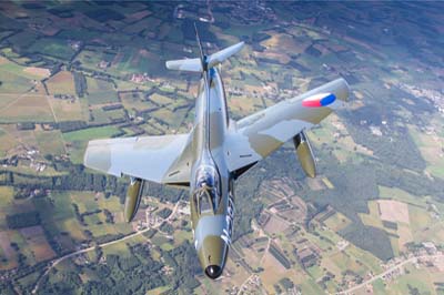 Hawker Hunter F.6A Air to Air