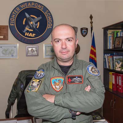 Lt Col George Bontzios is SOT Commander, click to enlarge image 133_4331w8+ Hellenic Air Force Andravida