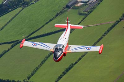 Jet Provost air to air