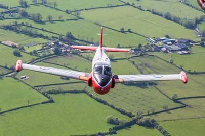 Jet Provost air to air