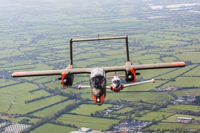 Jet Provost air to air