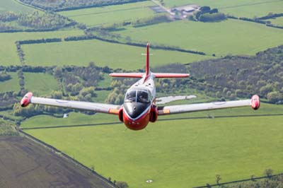 Jet Provost air to air