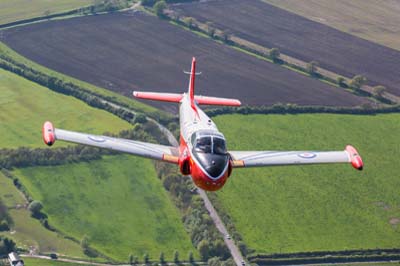 Jet Provost air to air