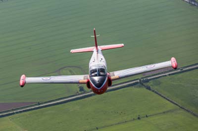 Jet Provost air to air