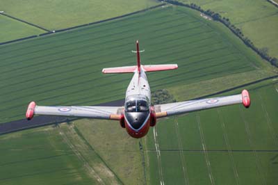 Jet Provost air to air