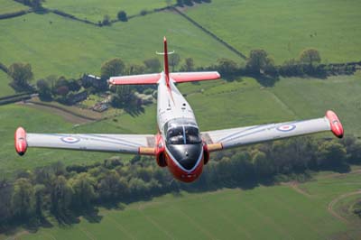 Jet Provost air to air