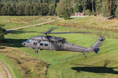 Swedish Armed Forces Sikorsky Hkp16 Black Hawk