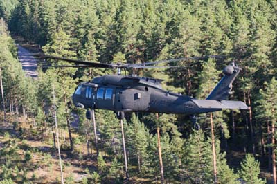 Swedish Armed Forces Sikorsky Hkp16 Black Hawk