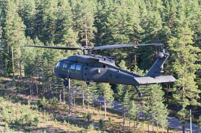 Swedish Armed Forces Sikorsky Hkp16 Black Hawk