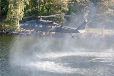 Swedish Armed Forces Sikorsky Hkp16 Black Hawk