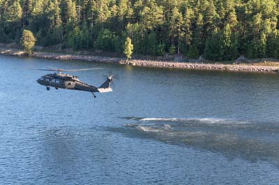 Swedish Armed Forces Sikorsky Hkp16 Black Hawk