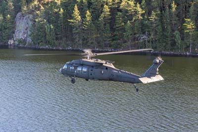 Swedish Armed Forces Sikorsky Hkp16 Black Hawk