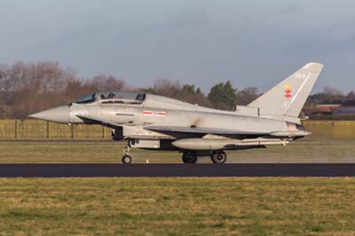 Aviation Photography RAF Coningsby Typhoon