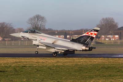 Aviation Photography RAF Coningsby Typhoon