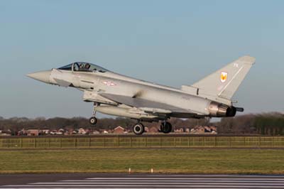 Aviation Photography RAF Coningsby Typhoon