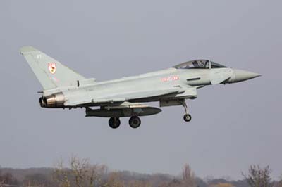 Aviation Photography RAF Coningsby Typhoon