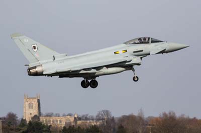 Aviation Photography RAF Coningsby Typhoon