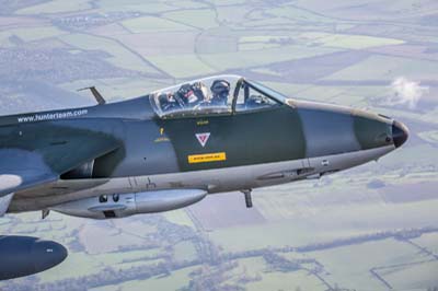 Hawker Hunter F.58 Air to Air