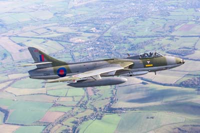 Hawker Hunter F.58 Air to Air